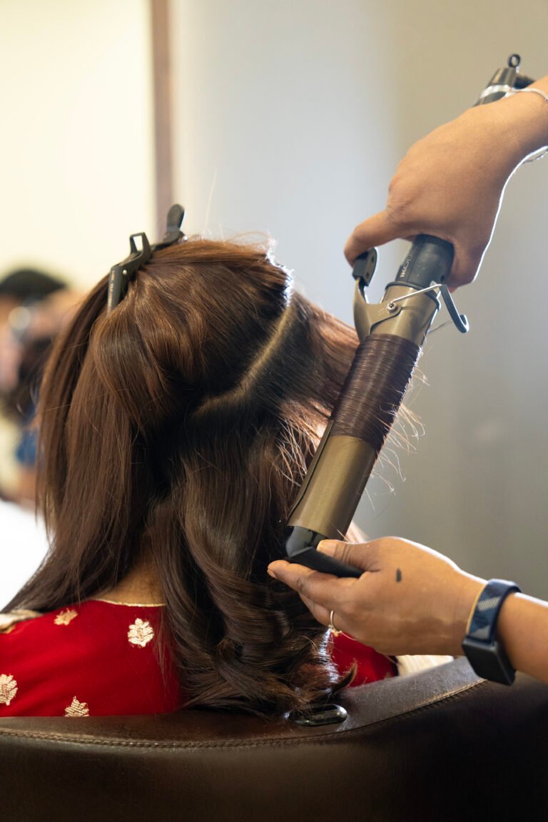 hair straightning image best salon & beauty parlour in calicut